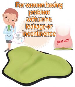 Pelvic floor training cushion for urinary incontinence