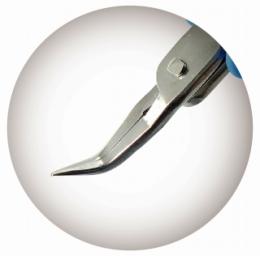 Fish Bone Tweezers Ⅲ [Bent nose type] 10 pcs pack